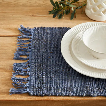 RAE WOVEN FRINGE PLACEMAT