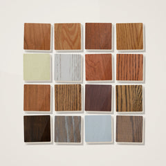 Wood & Stain Finish Samples
