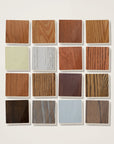 Wood & Stain Finish Samples