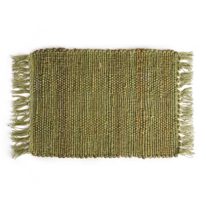 RAE WOVEN FRINGE PLACEMAT