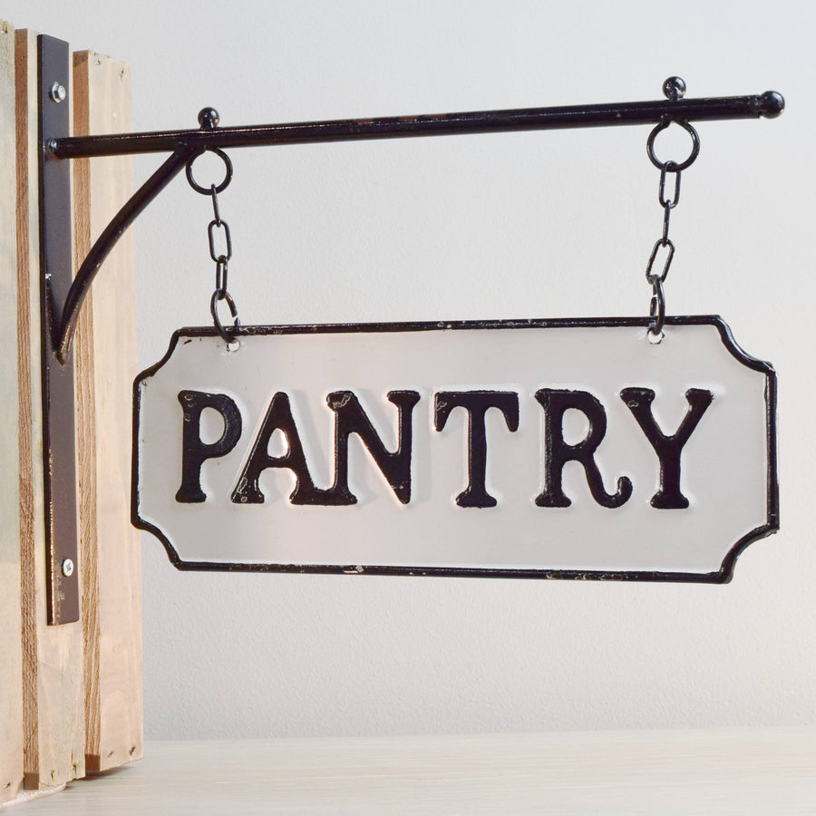 Pantry Tin Hanging Sign