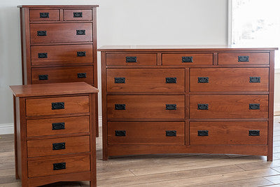 Mission 9-Drawer Dresser North Crate Mission 9-Drawer Dresser North Crate